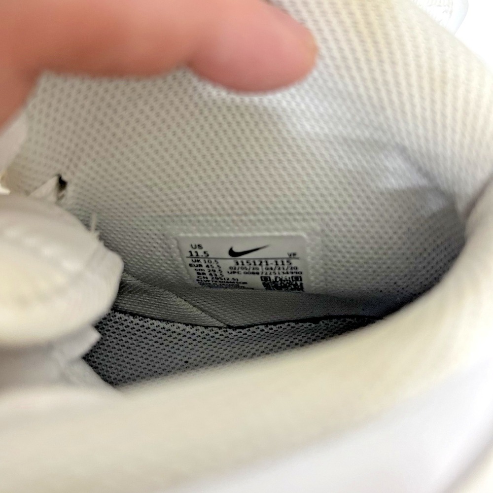 Nike Air Force 1 High Triple White Men's Size 11.5 / 315121-115 - Picture 13 of 13